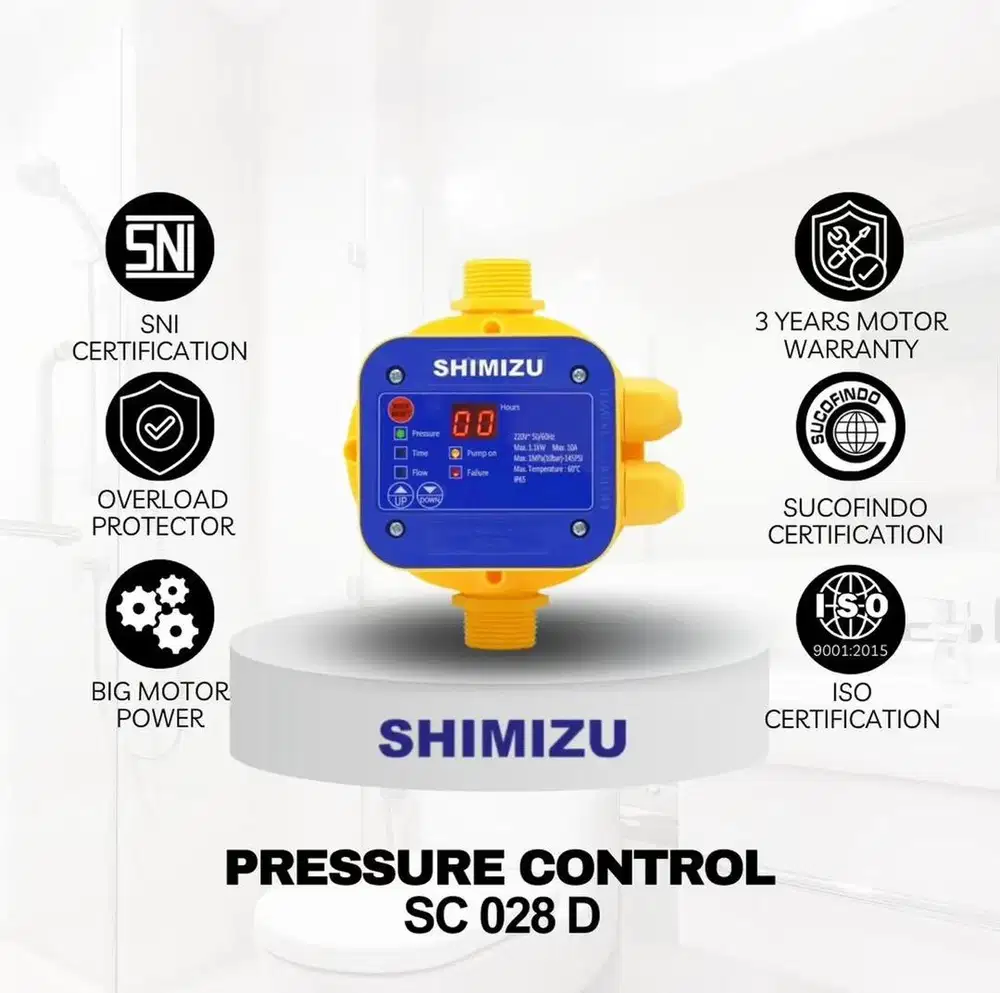 Automatic Pressure Control SHIMIZU SC-028 D