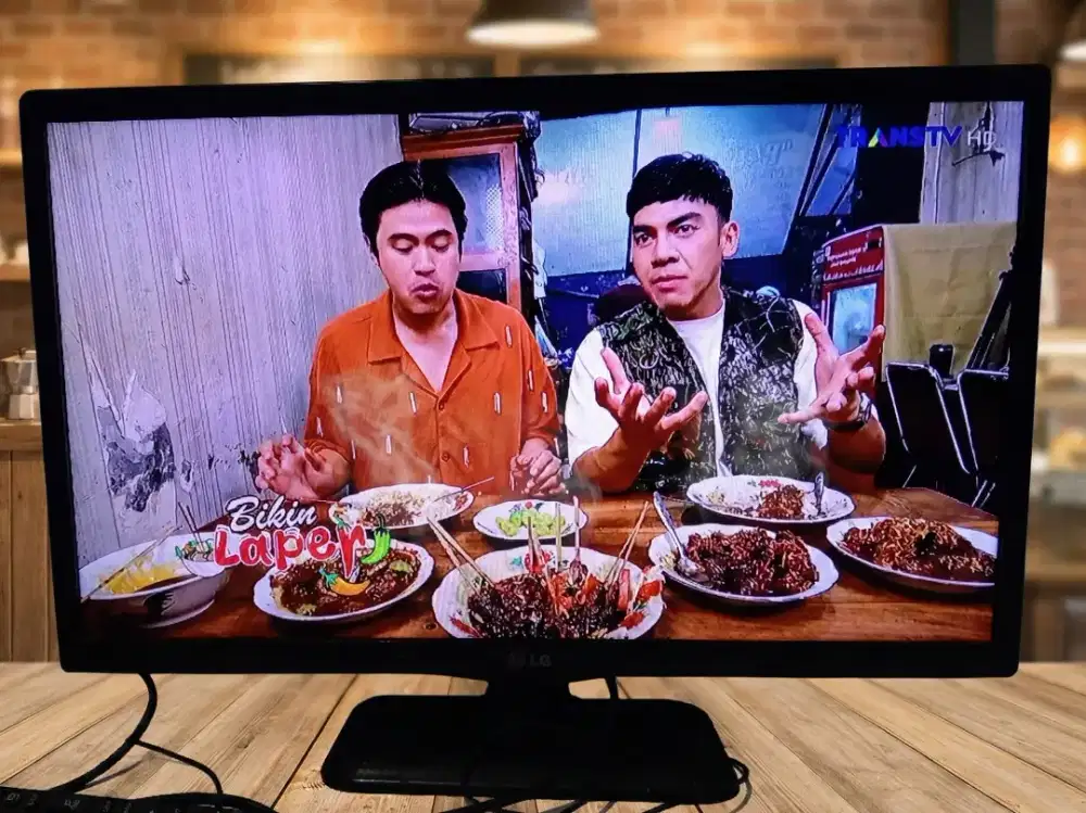 TV LED LG 24 Inch + STB + Remote & Antena | Gambar Jernih Siap Pakai