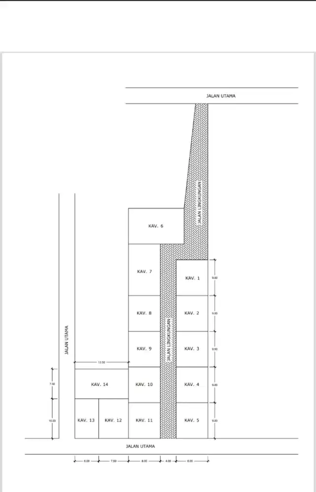 15 Unit Tanah Kavling Siap Bangun Lokasi Datar