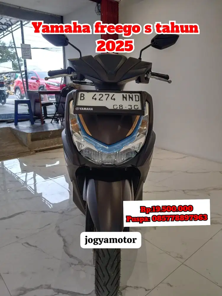 (B) yamaha freego s connected 2025
