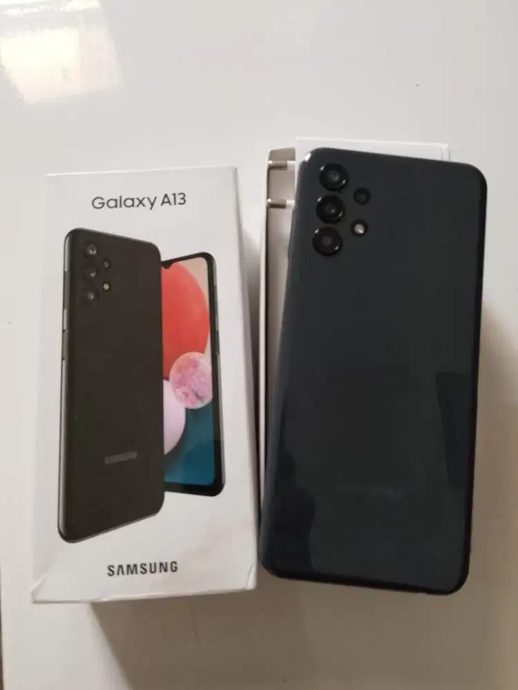 Jual Hp Samsung a13 Hitam fullset