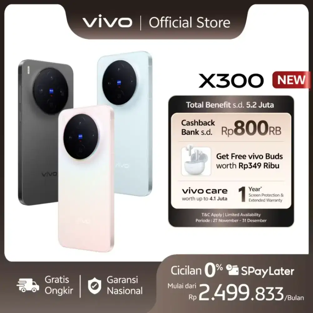 vivo X300 cashback up to 800k