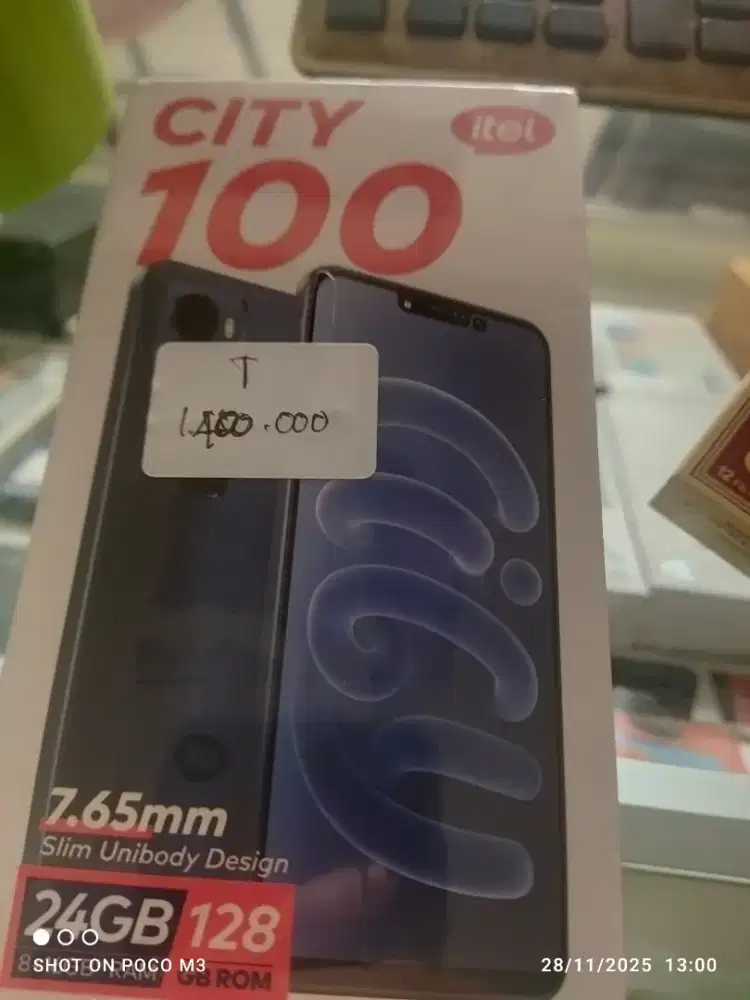 Bnib Itel 100 8+16/128 Pure Titanium