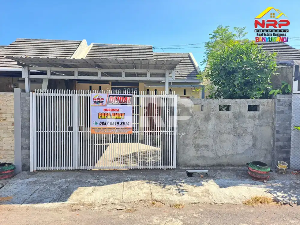 Dijual Rumah Minimalis di Sobo - Banyuwangi