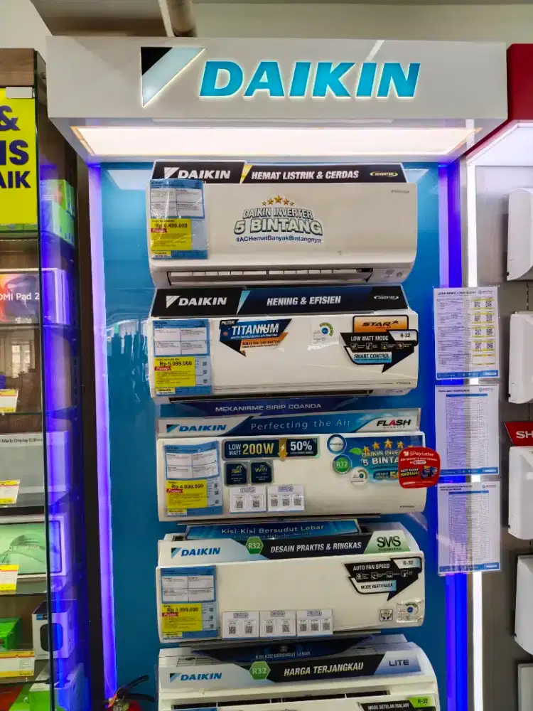AC daikin 1PK cicilannya mulai dari 400rb