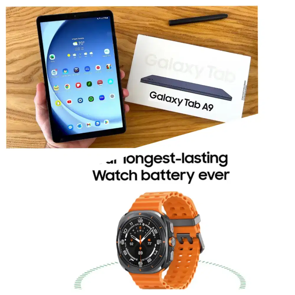 Promo menarik dan terbatas beli Watch ultra samsung free tab A9