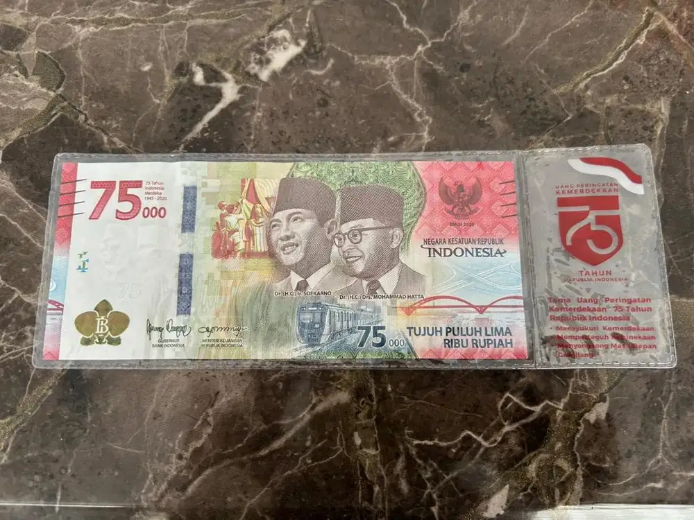 Uang 75 ribu, edisi HUT ke 75