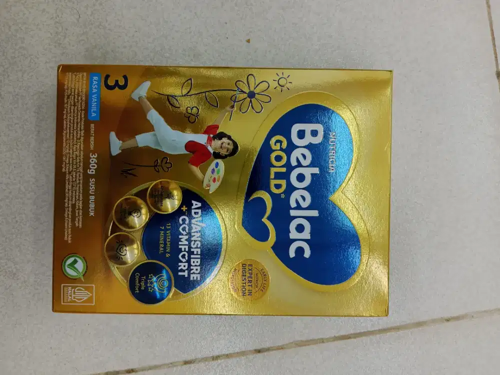 Bebelac Gold 3 rasa Vanila 360g