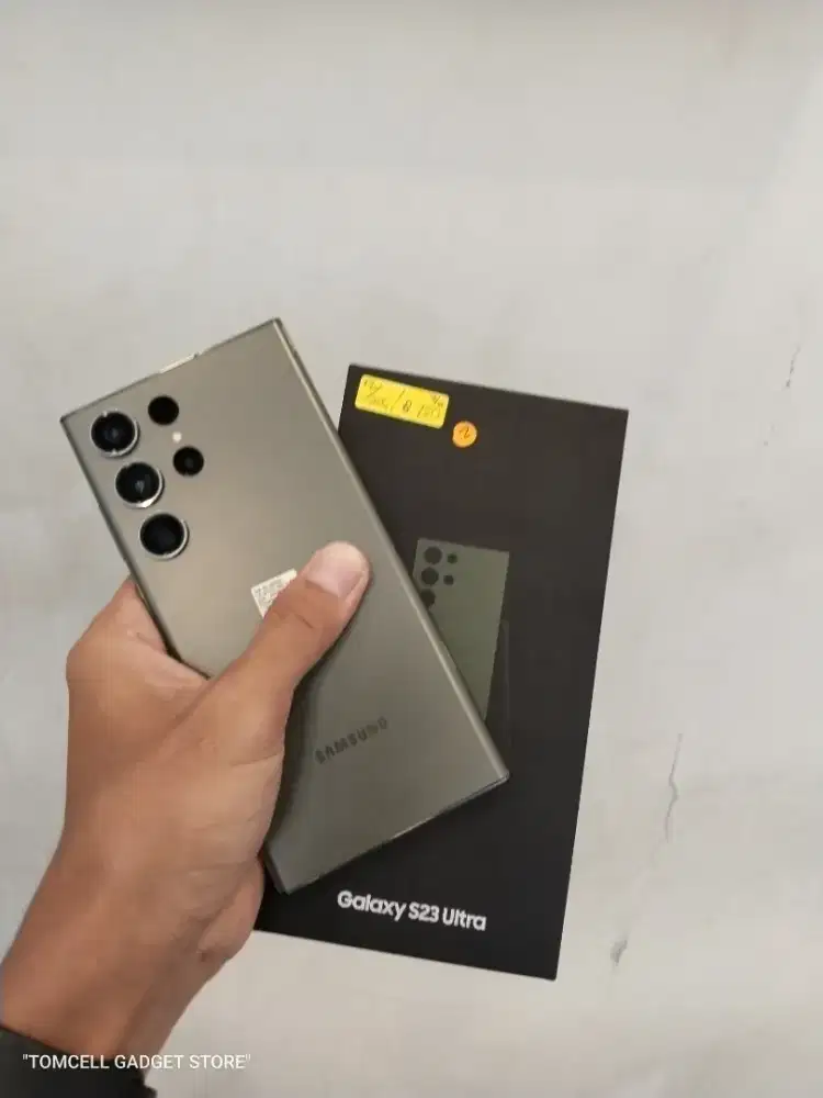 Samsung S23 ultra 12/256 second mulus lengkap normal semua