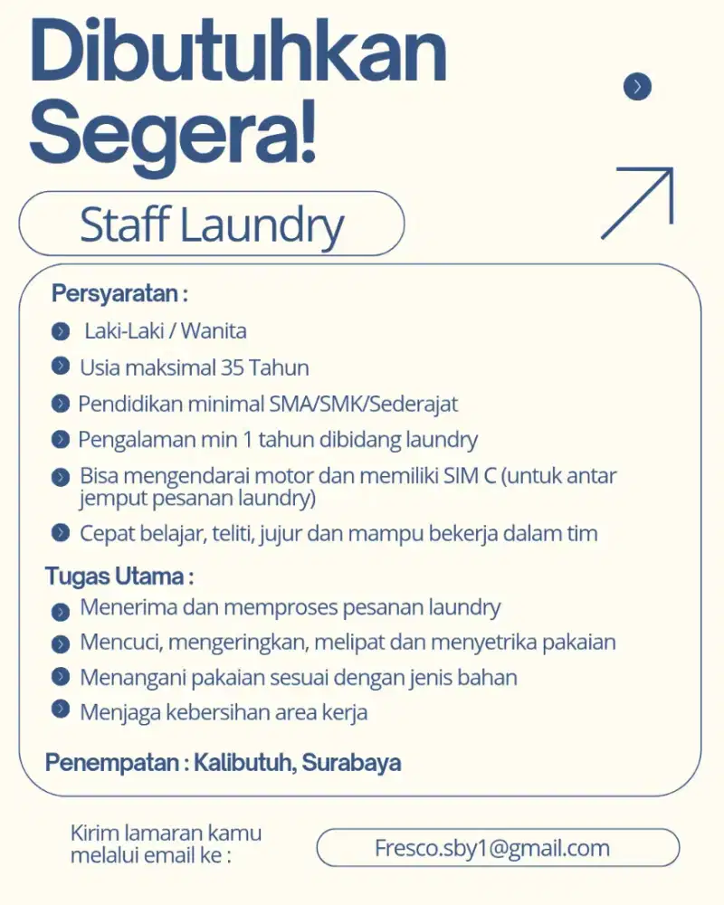 PEGAWAI LAUNDRY