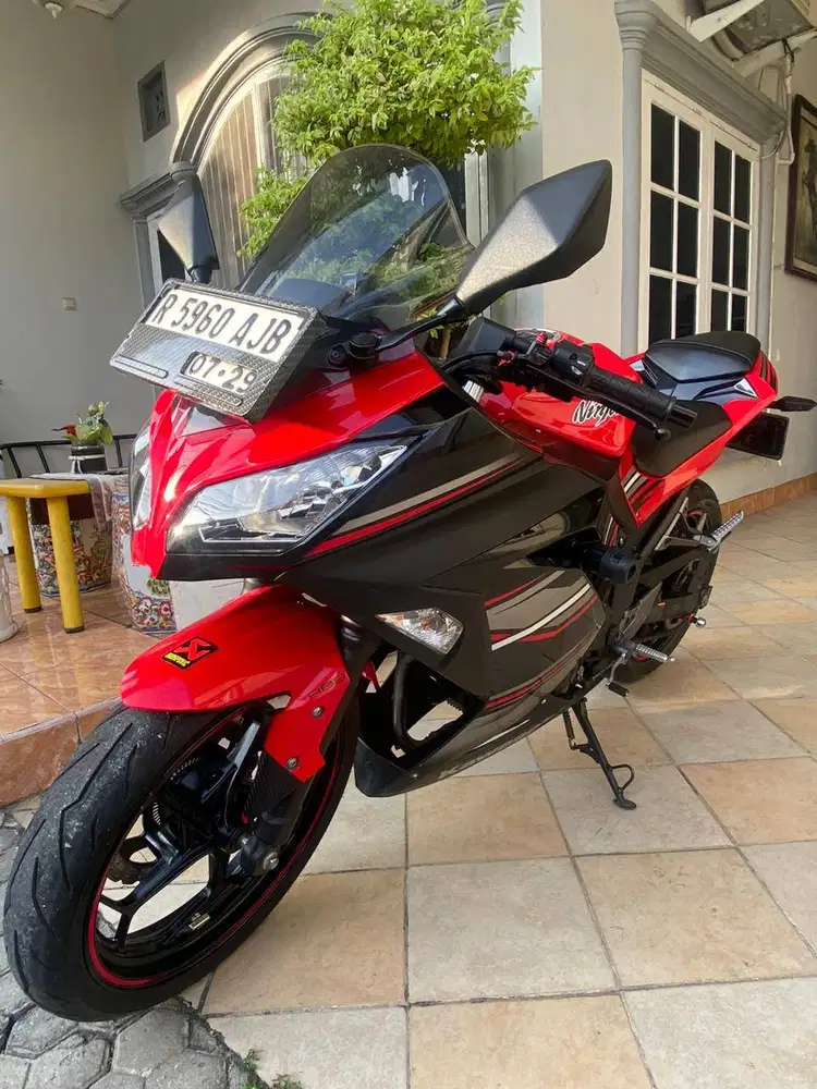 KAWASAKI NINJA 250 FI ABS 2027 MERAH KM RENDAH