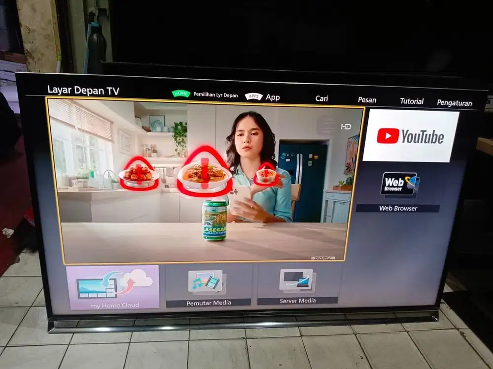 Panasonic 65 inc smart digital 3D