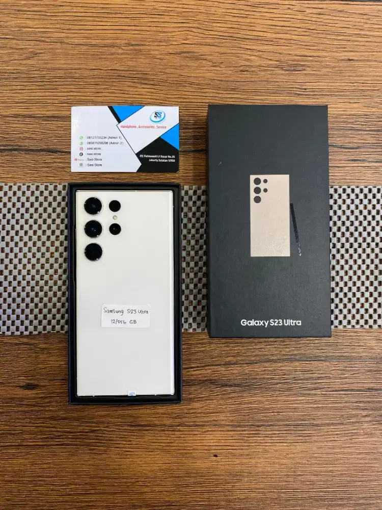 Samsung s23 ultra 12/256gb jual cepet aja !!