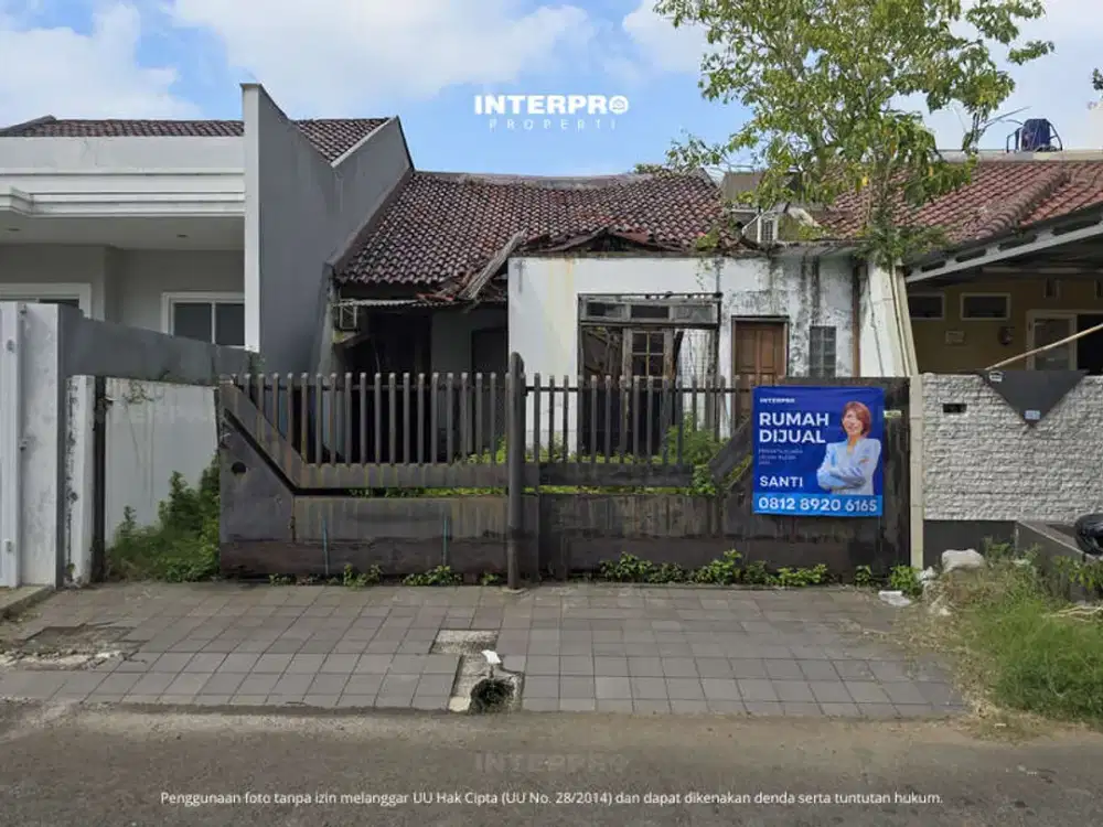 Rumah Hitung Tanah Permata Buana Cocok Untuk Bangun Ulang Rumah Baru - 160m2