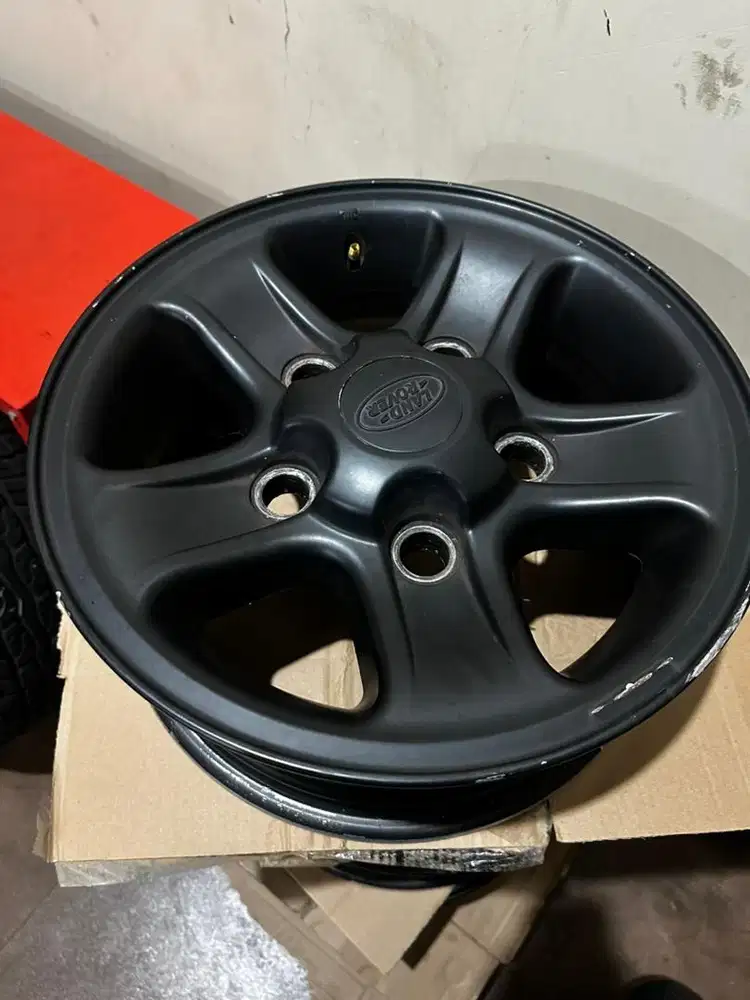 velg original land rover defender second