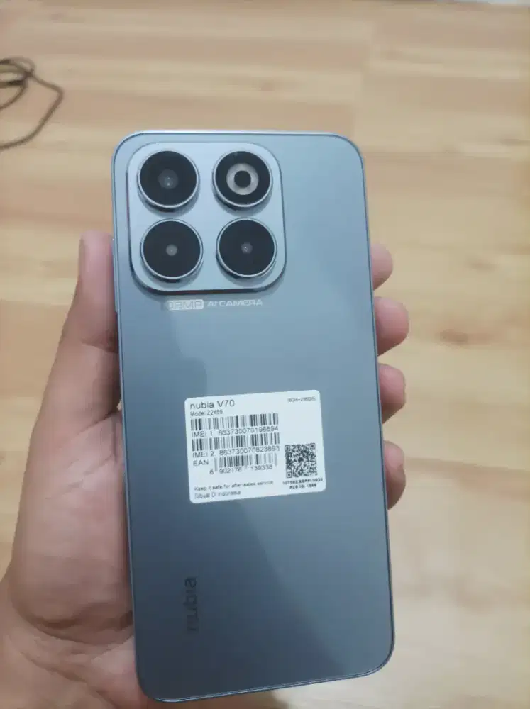 Handphone zte nubia v70 no minus