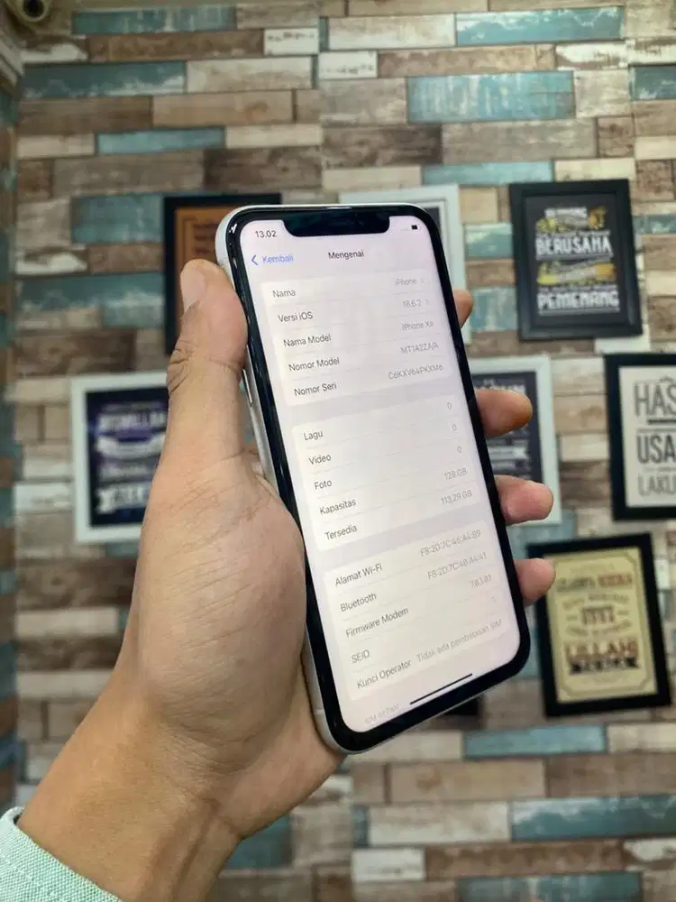 iphone xr 128gb ZA/A dual sim on permanen