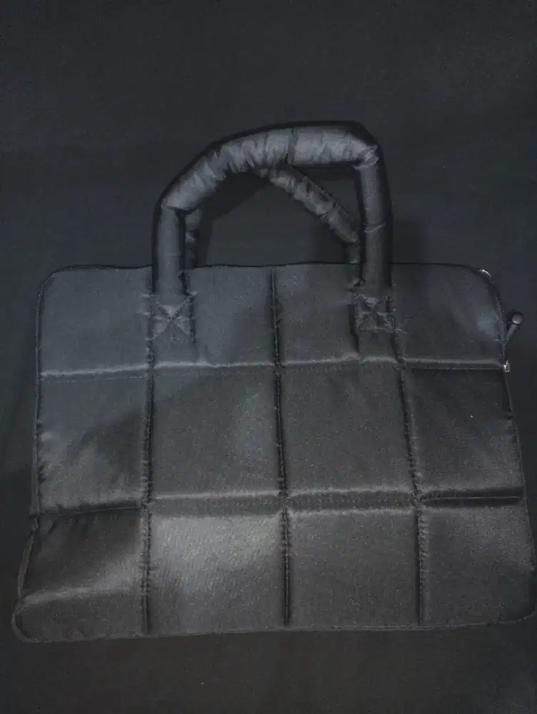 Tas Laptop puffy totebag laptop tas pelindung laptop