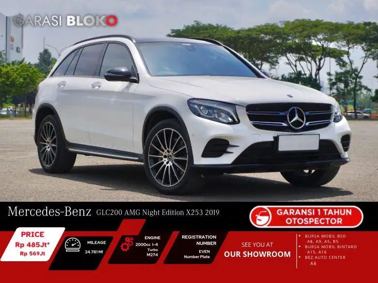Mercedes Benz GLC200 AMG Night Edition X253 2019
