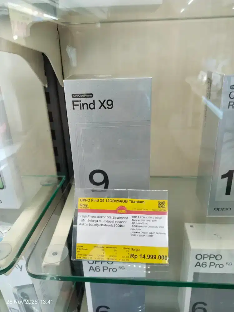 OPPO FIND X9, CICILAN 0% TANPA DP, SYARAT CUKUP KTP