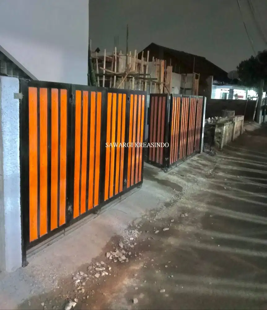 Gerbang Pagar rumah minimalis model beragam | sawargi kreasindo