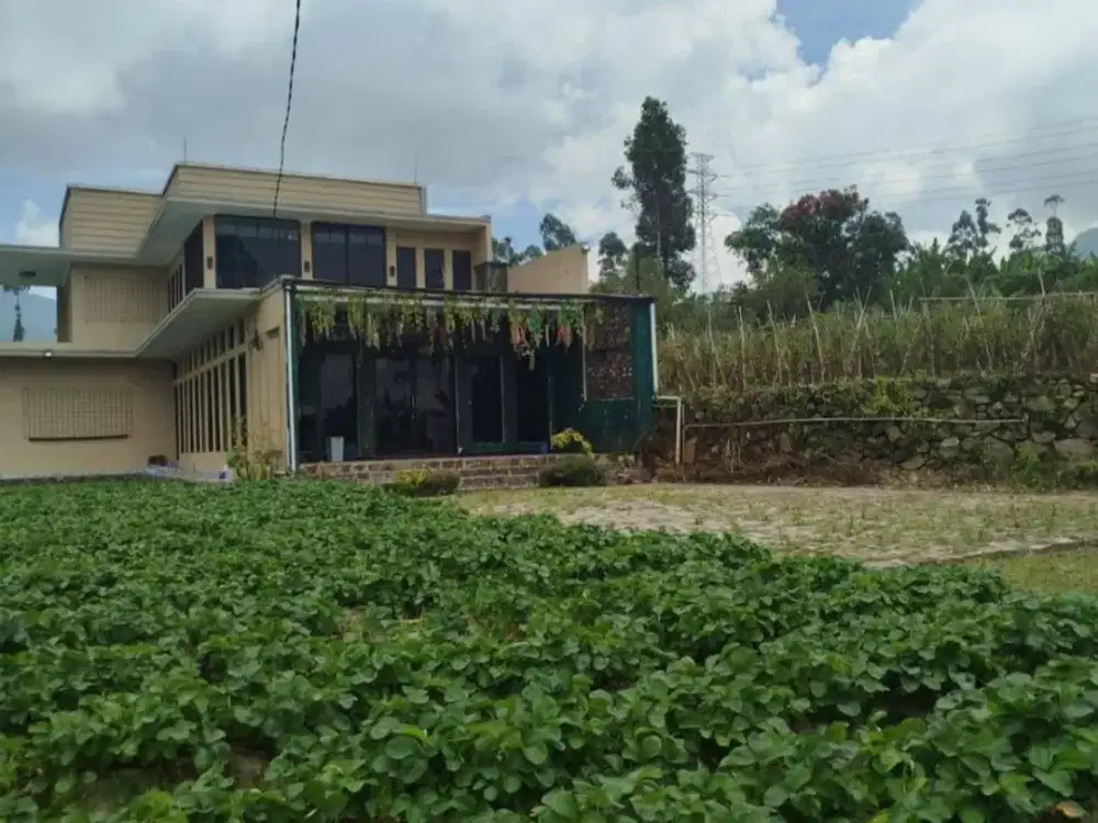 Villa murah bagus siap huni view pegunungan di Ciwidey Bandung