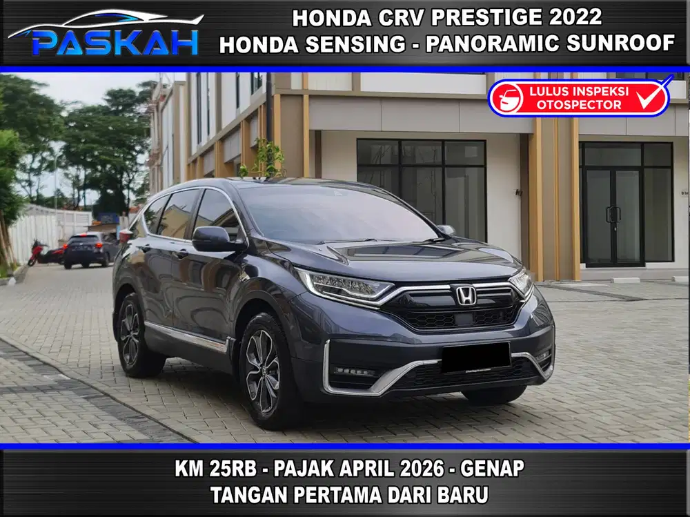 Km=25K GENAP Honda CRV 1.5 PRESTIGE SENSING 2022 CRV 1.5 PRESTIGE 2022