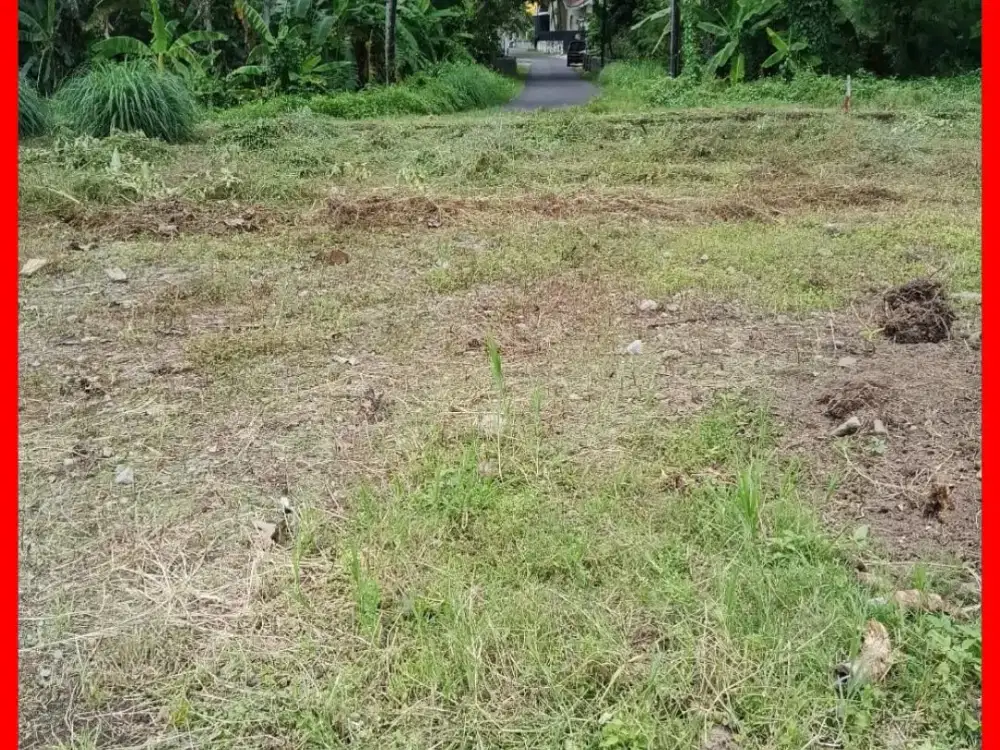Tanah Mangku Jalan 5 Menit Pasar Gentan Kaliurang Jogja