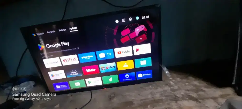 Tv LED Mi 32 in Android Analog normal