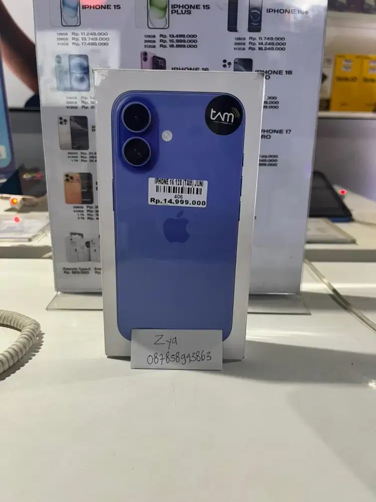 Iphone 16 128gb ATLANTIS DAHSYAT