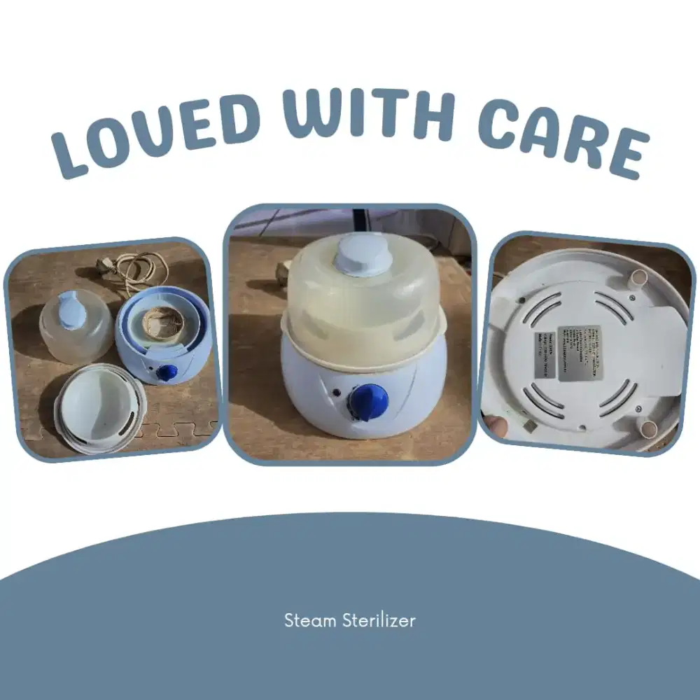 Steamer sterilisator uap elektrik 