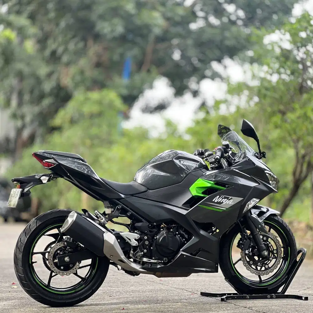 KM 3K AJA! KAWASAKI NEW NINJA 250 FI GREY 2023 PAJAK ON SIAP GASPOL