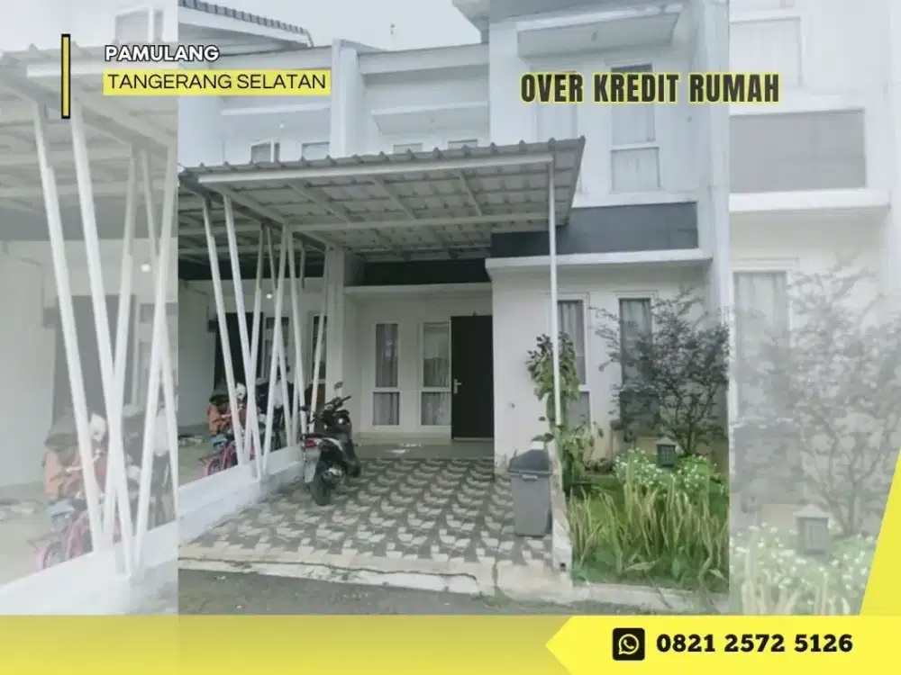 Over Kredit 90JT 2LT dkt Kampus UNPAM di Taman Bukit Hijau Pamulang
