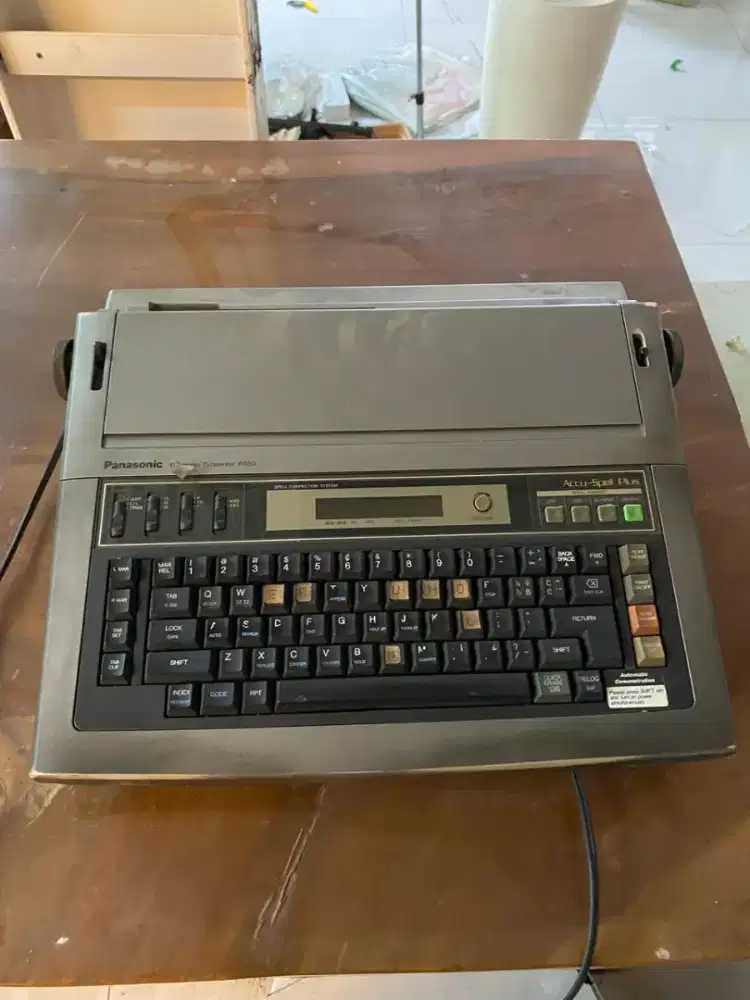 VINTAGE MESIN PRINT PANASONIC