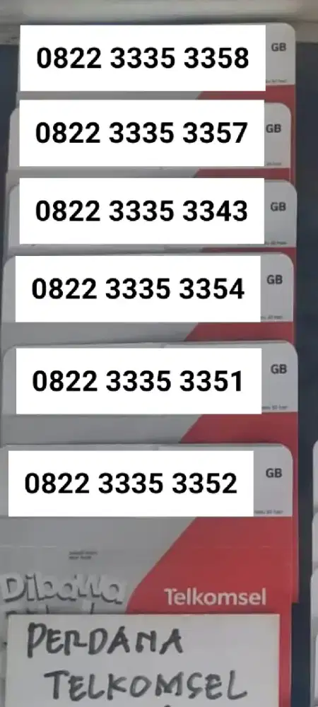 Perdana simpati + kuota 3gb