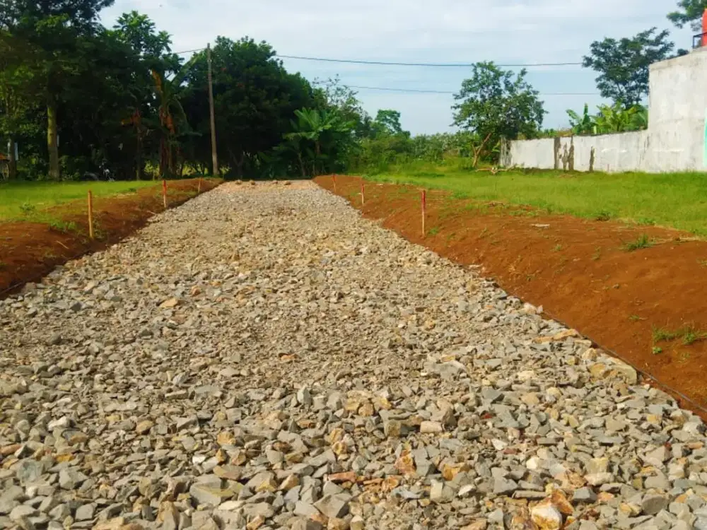 Cicilan 12x Tanpa Bunga Tanah Kavling Murah 15 Menit Stasiun Cilebut