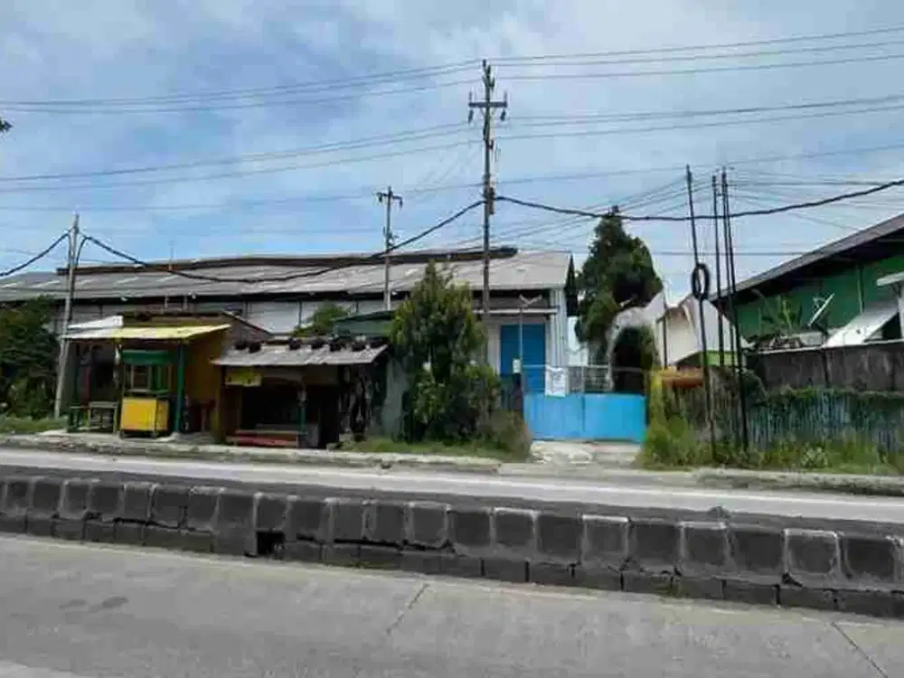 KLAMPOK BREBES GUDANG LUAS SIAP PAKAI STRATEGIS  DEPAN JALAN RAYA PANTURA COCOK UNTUK PT, CV DAN TEMPAT PRODUKSI SEWA MURAH