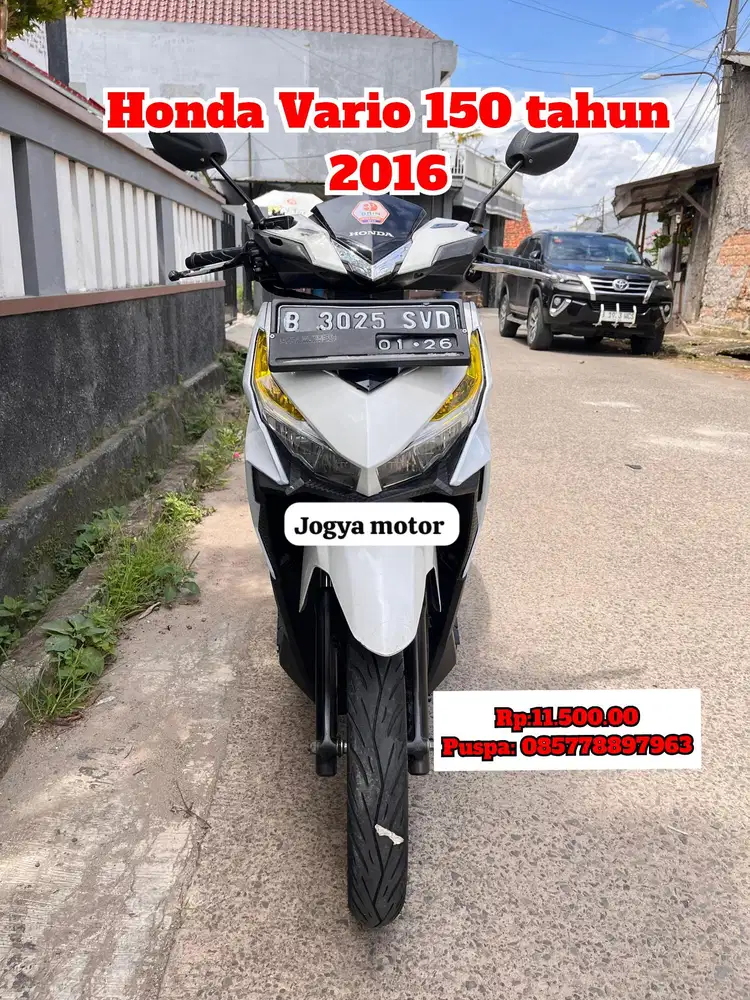 (B). Honda Vario 150 tahun 2016