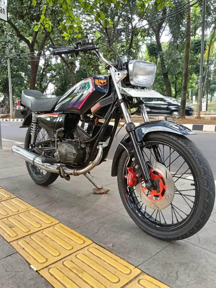 DIJUAL CASH YAMAHA RX-KING TAHUN 1995 PAJAK IDUP SIAP PAKAI