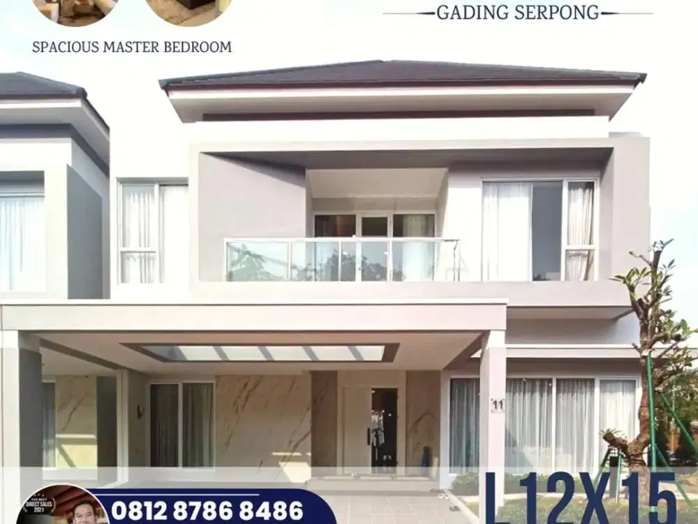 RUMAH MEWAH 2 LANTAI TERBARU DI GADING SERPONG