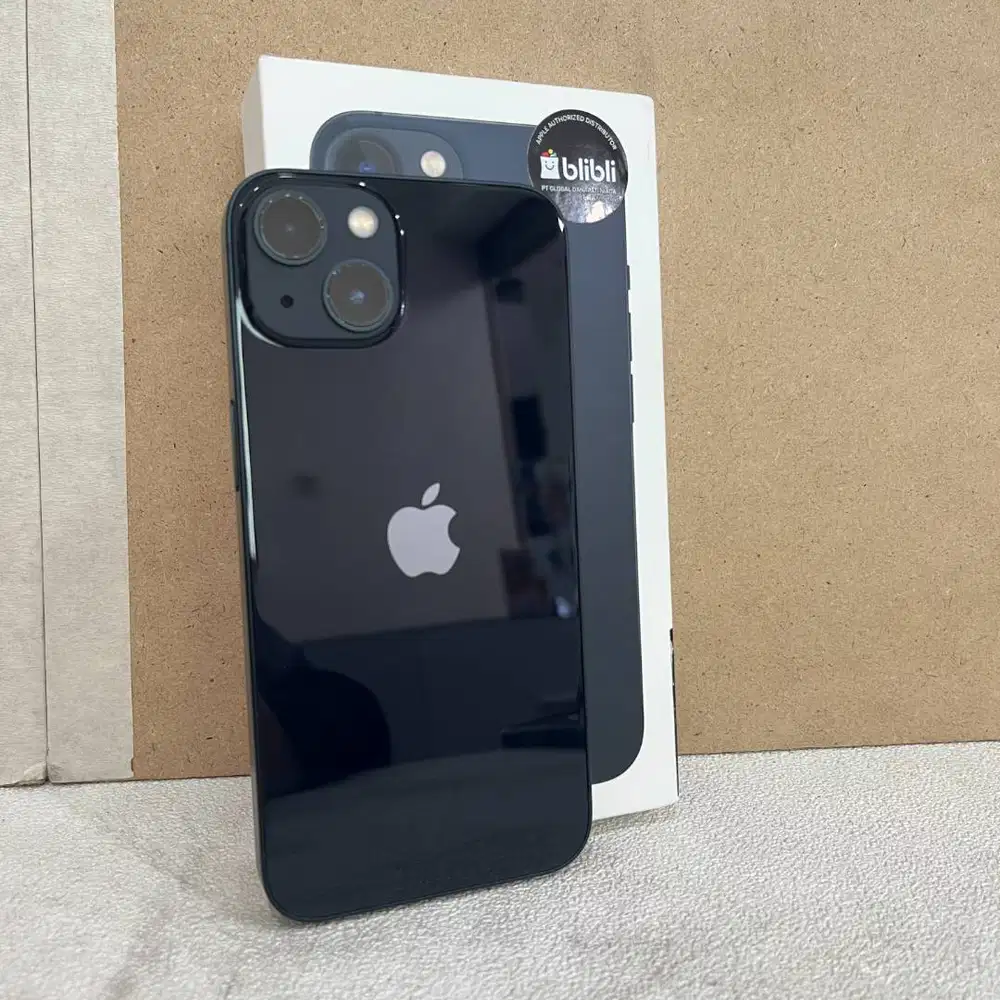 iPhone 13 128GB Midnight Fullset resmi garansi ON