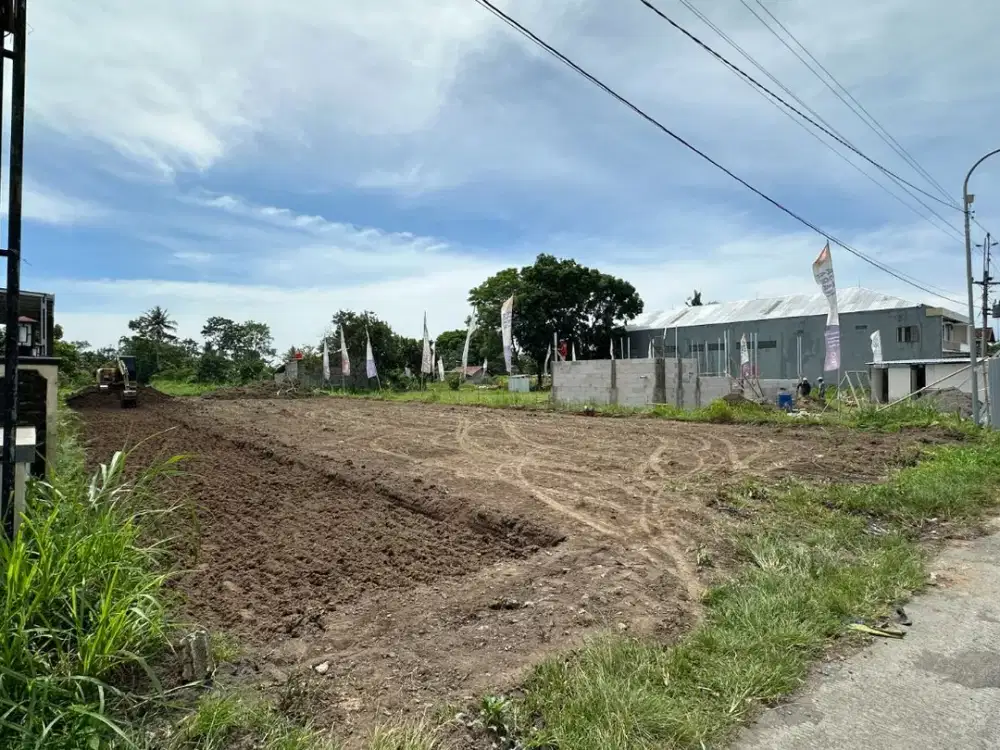 Tanah SHM Murah Palagan Jl Pandowoharjo, Strategis ke Kota Jogja