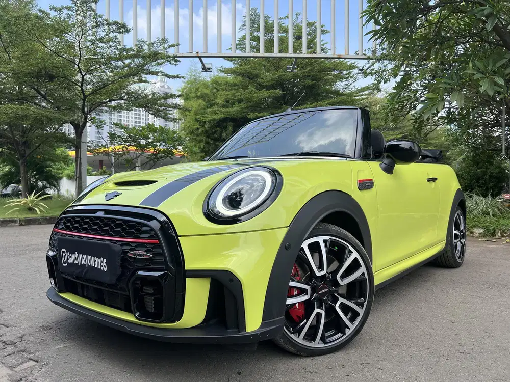 KM.8.000 TDP75JT MINI COOPER CABRIO CABRIOLET JCW 2024/2023 YELLOW