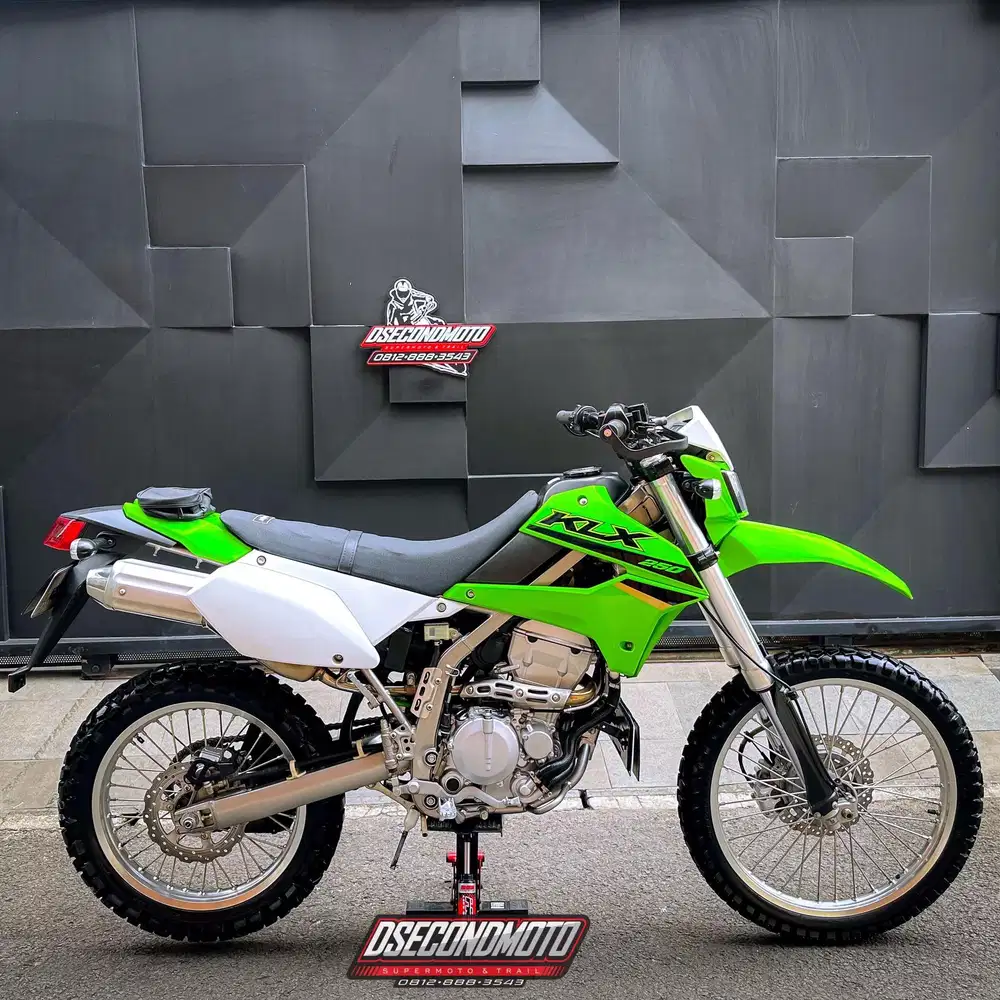 KLX 250 LOW KM MULUS‼️ TRAIL RALLY SUPERMOTO TOURING DTRAKER
