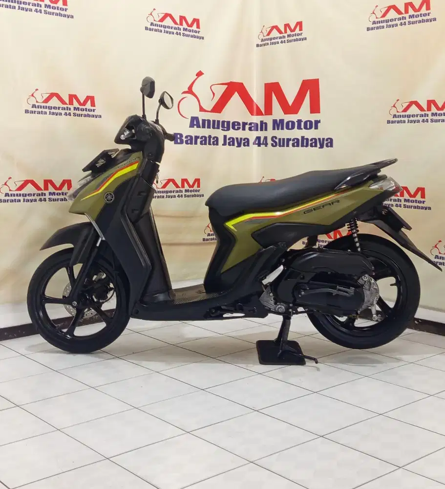 Ready yamaha Gear 125 Tahun 2022 warna Hijau doff