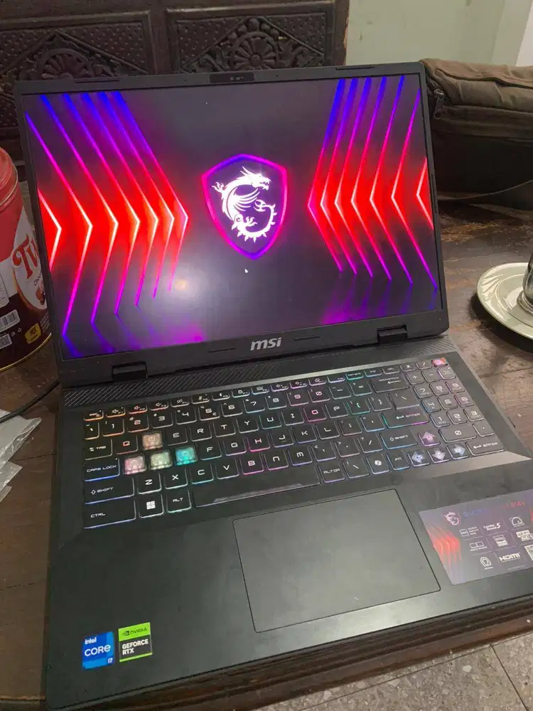 MSI Sword 16 HX B14V i7 Gen 14th RTX 4050 240hz bonus 512gb SSD