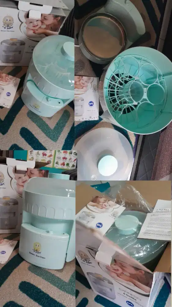 Dijual alat sterillizer botol bayi merk i.q baby