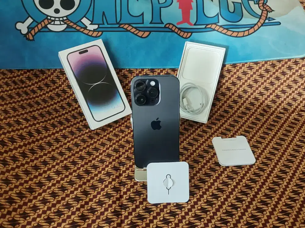 IPHONE 14 PRO 256GB DEEP PURPLE IBOX LKP OEM HB SERVICE BISA TT