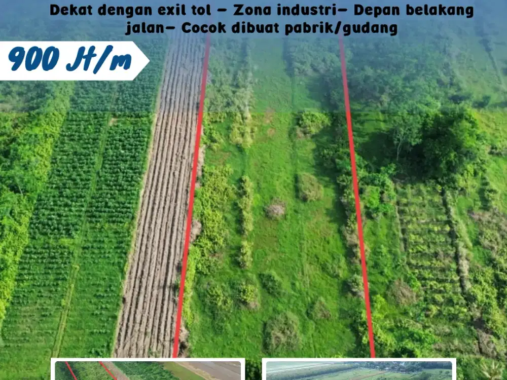 Dijual Tanah Lokasi Beku, Karanganom, Klaten