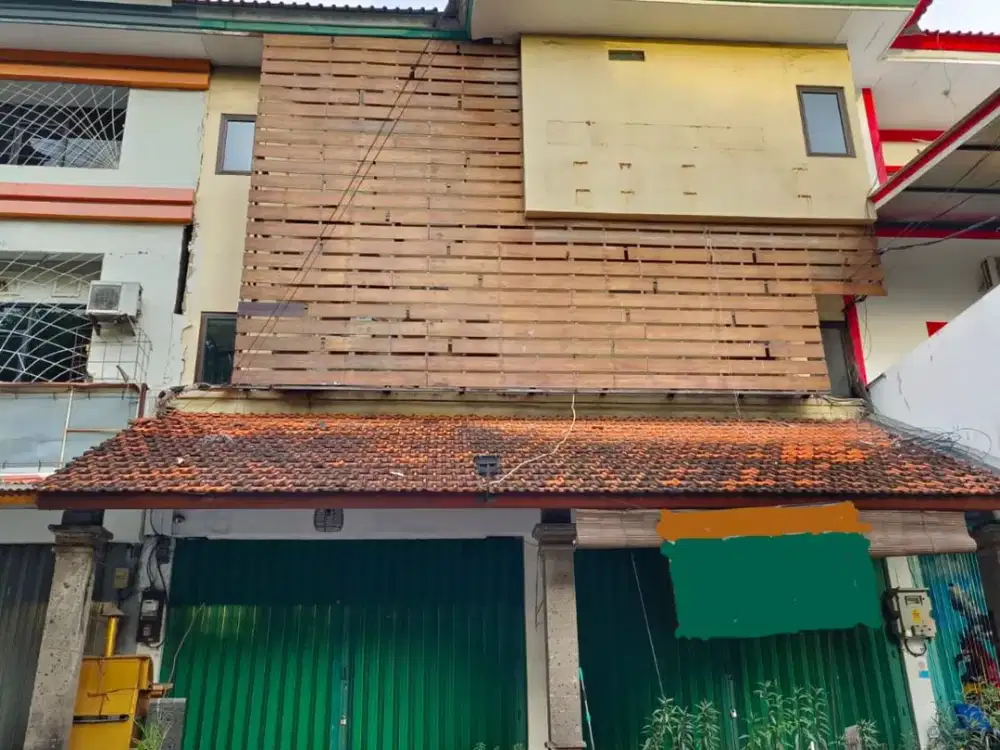Dijual 2 unit ruko 3 lantai jejer, connecting (ex budget Hotel) Lokasi strategis